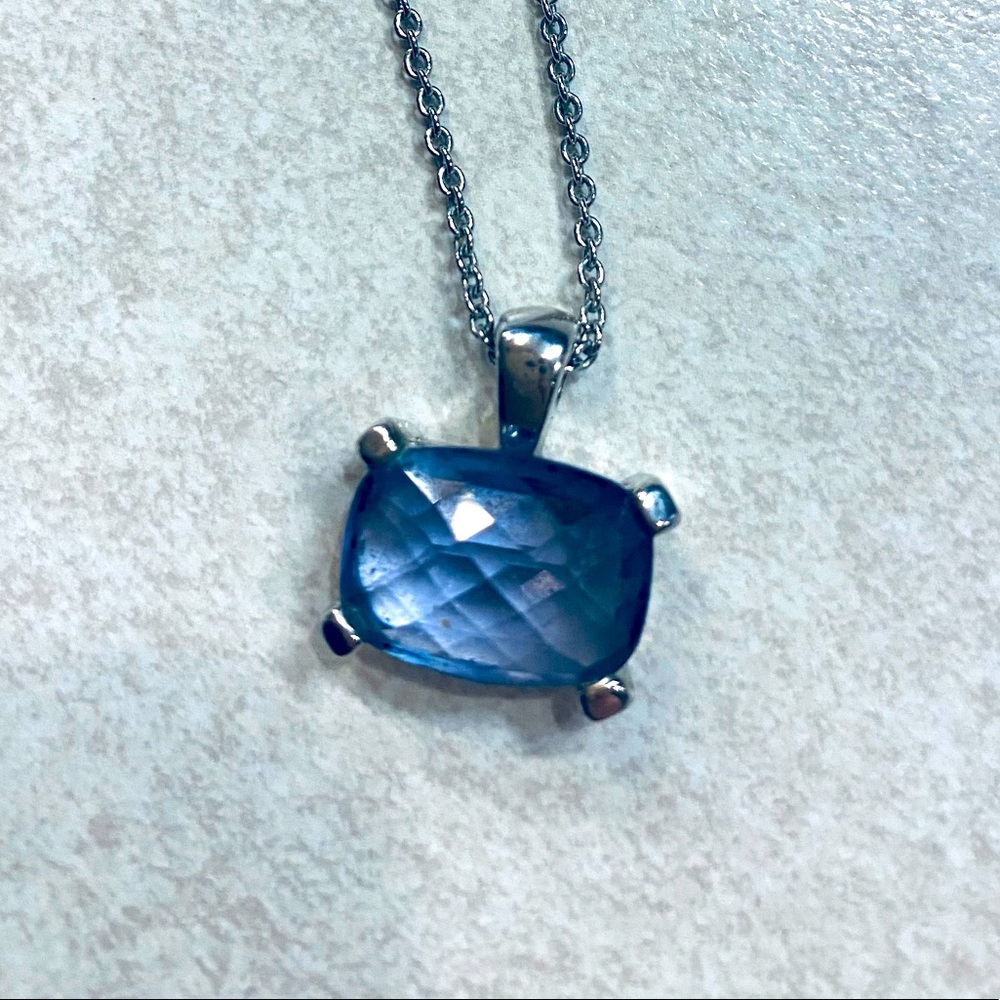 Purple amethyst necklace